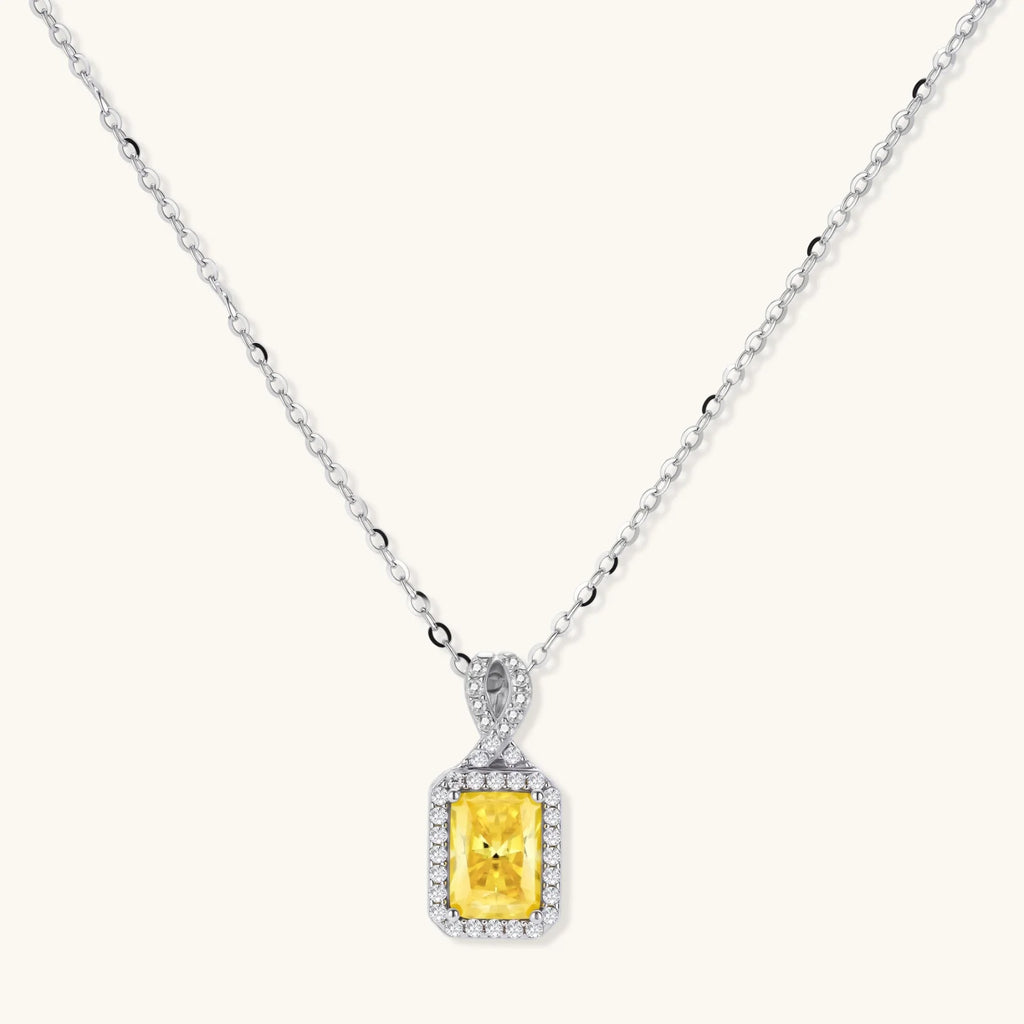 Golden Radiance Moissanite Set